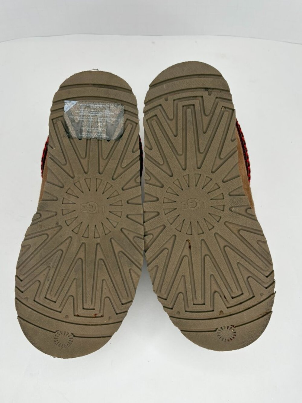 Ugg Tazz II Platform Slipper – Chestnut – Kids Size 4 - Picture 10 of 11